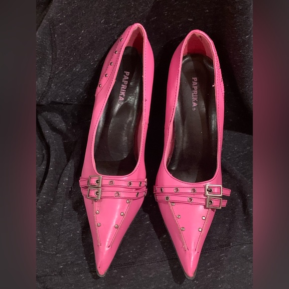 Paprika Shoes Paprika Brand Bubblegum Pink Heels Shoes Sz 75 Poshmark